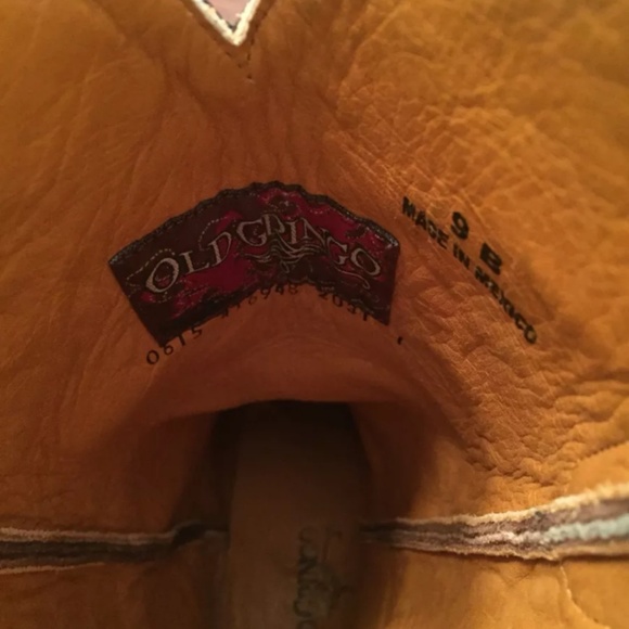 OLD GRINGO CHOCOLATE SAN SABA II COWBOY BOOTS - Picture 7 of 8